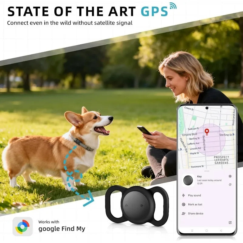 GPS Tracker Key Finder Wallet Locator anti Lost Device Smart Bluetooth Tracking Tag for Car Keys Pets Bags Luggage Kids Elderly